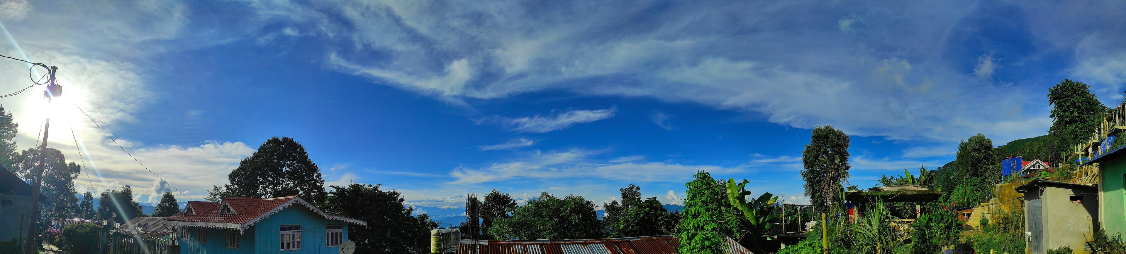 Sunaray Gaon mid-ridge panorama